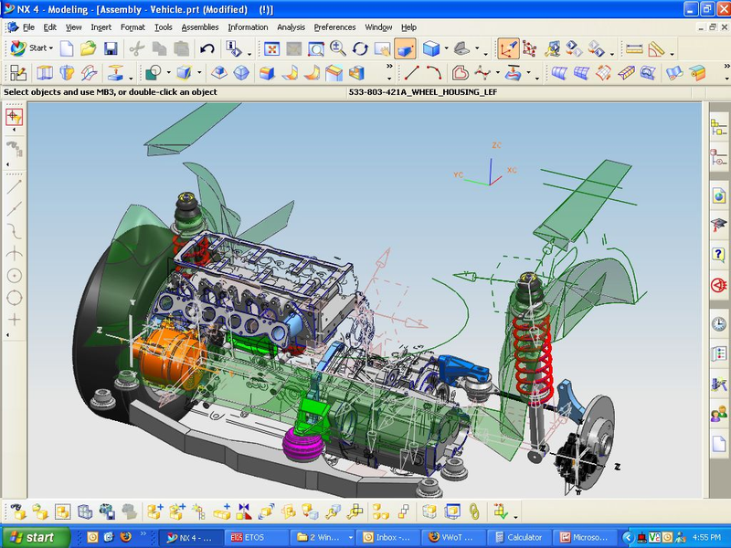 Design work in process.